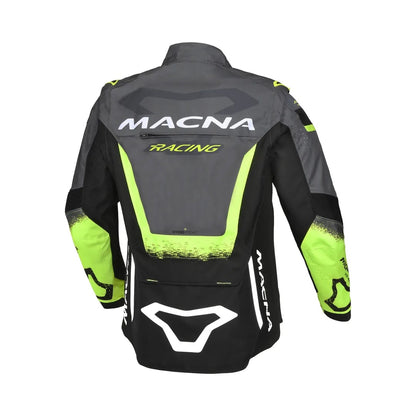 Macna Landmark enduro jacket, Black/Grey/Fluo.Yellow