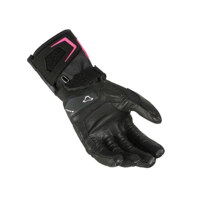 Macna Terra RTX Women waterproof glove, black camo/pink