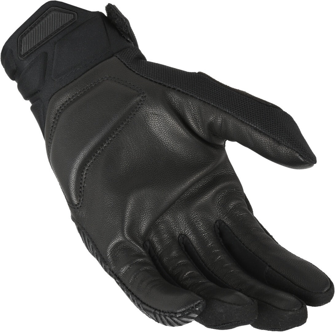 Macna Obtain Leather ohut käsine, musta