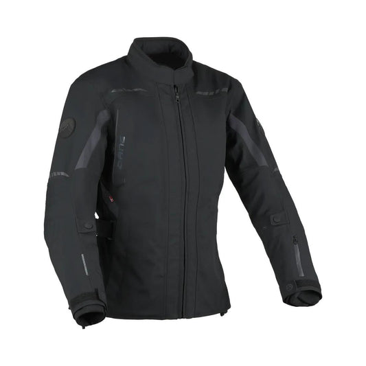 Dane Elling 2 naisten laminoitu gore-tex ajotakki, musta