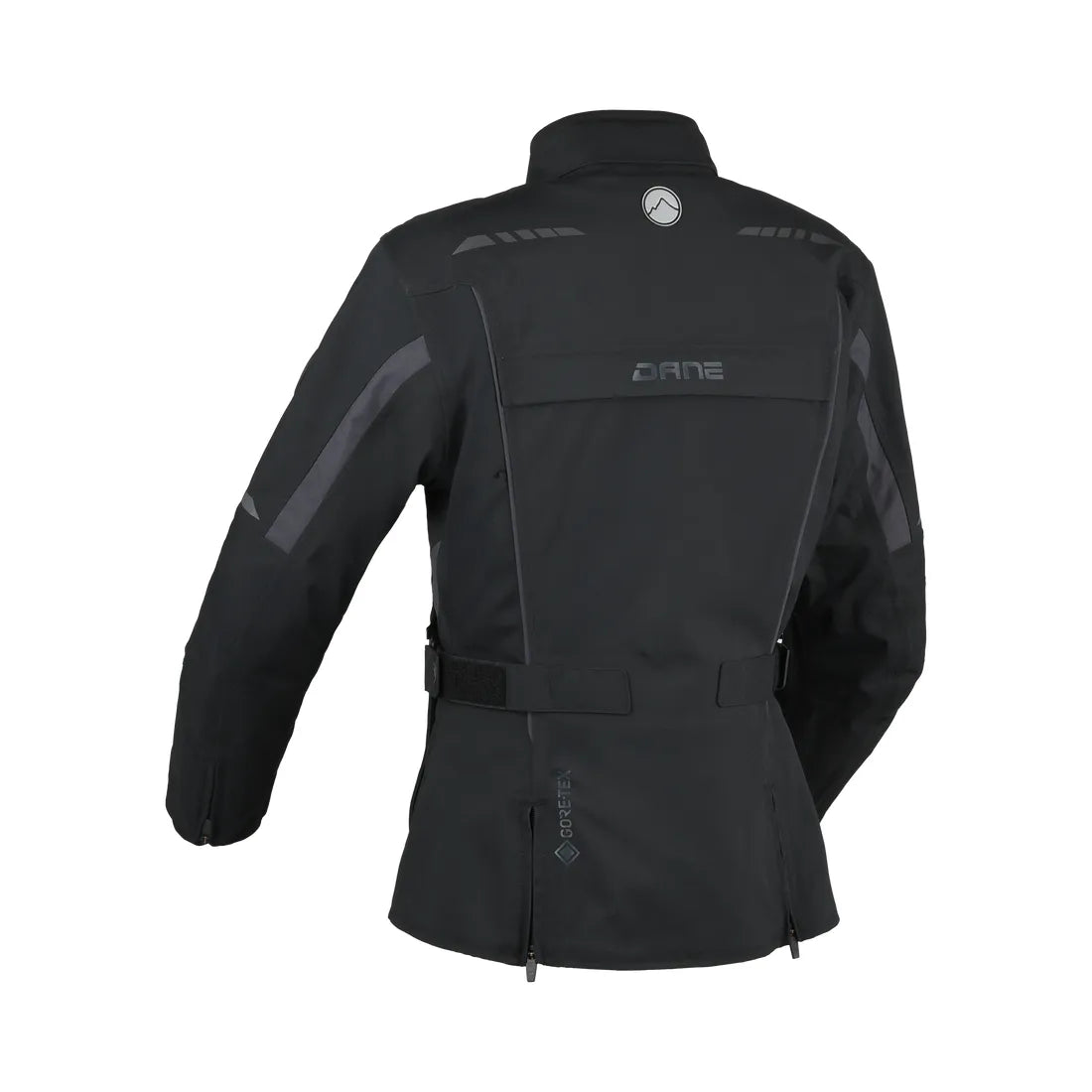 Dane Elling 2 naisten laminoitu gore-tex ajotakki, musta