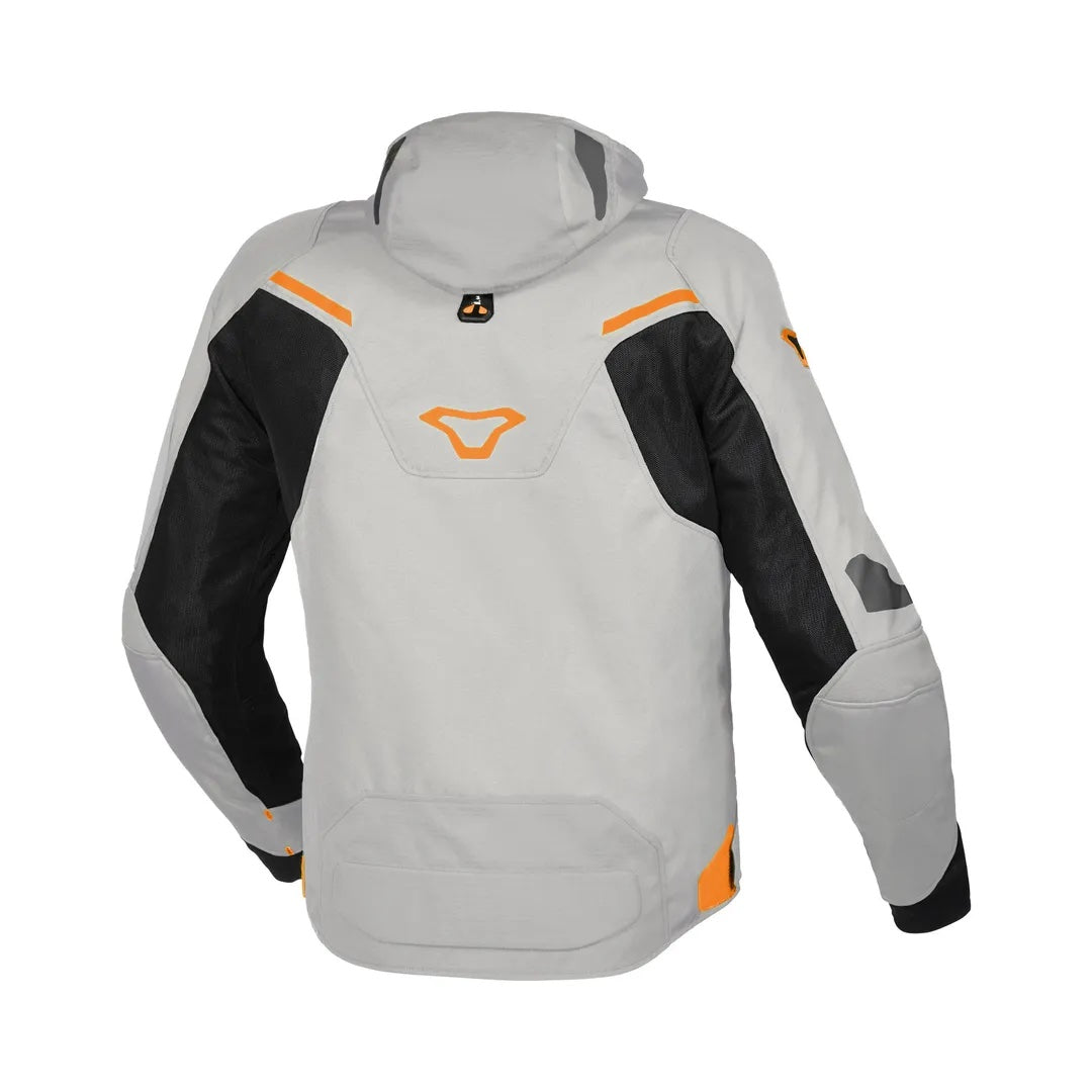 Macna Beacon jacket, Grey/Black/Orange