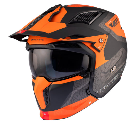 MT Streetfighter SV S, Totem B4 matt grey/orange