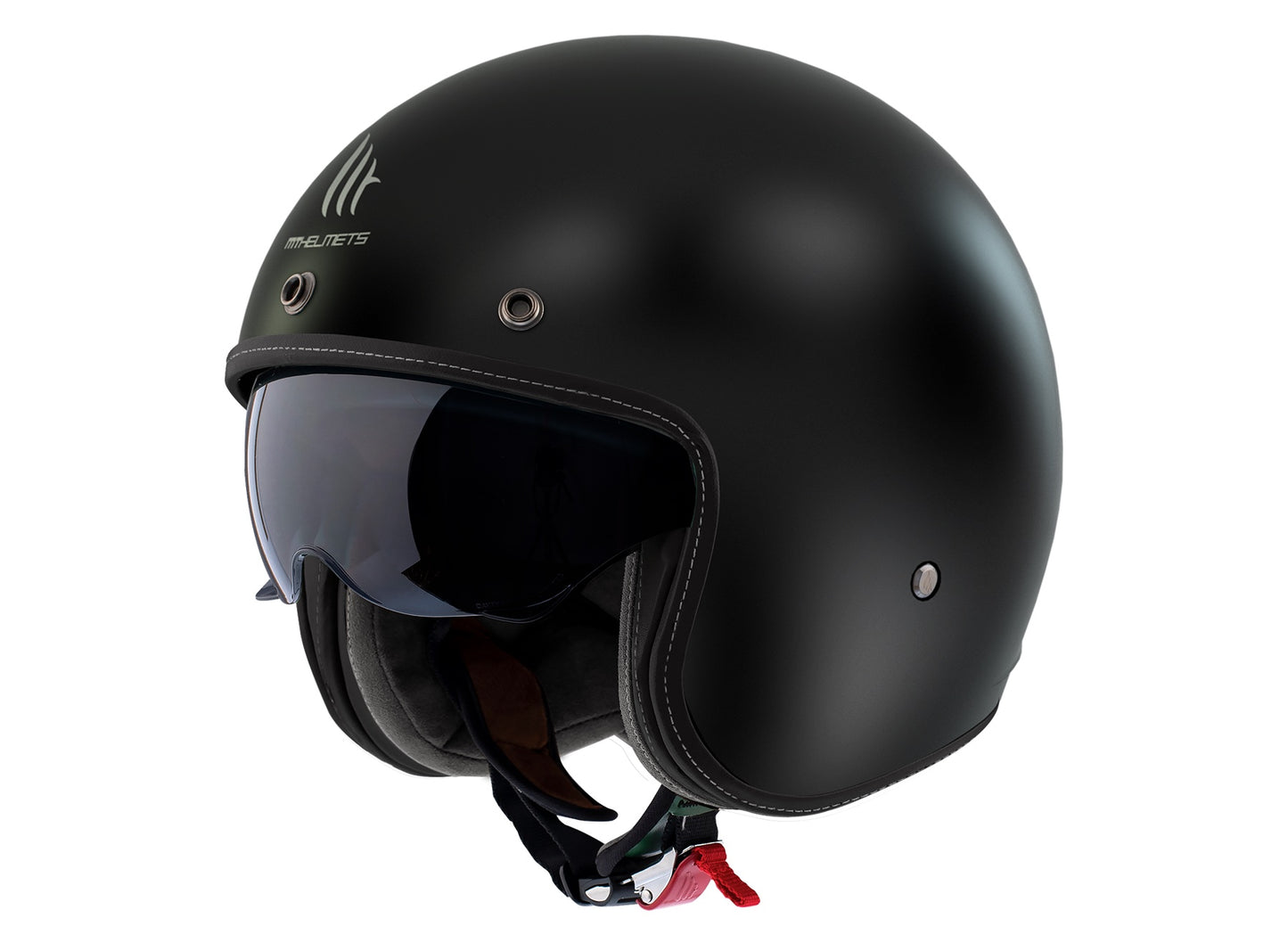 MT Le Mans 2 SV S openface helmet, matt black