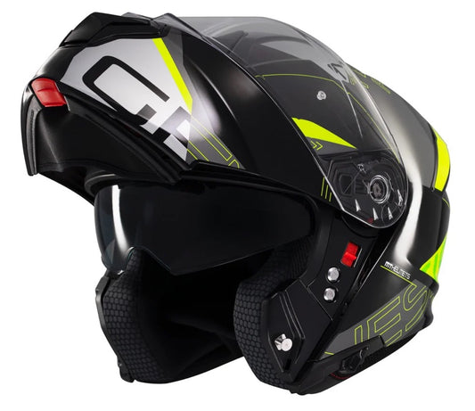 MT Genesis SV flip-up helmet, Atempo B3 fl. yellow
