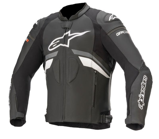 Alpinestars GP Plus R v3 nahkatakki, musta/valkoinen