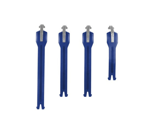 Leatt Strap kit GPX 5.5 FlexLock, 4pcs, blue