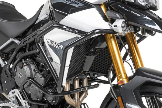 Touratech Fairing crash bar, black for Triumph Tiger 900