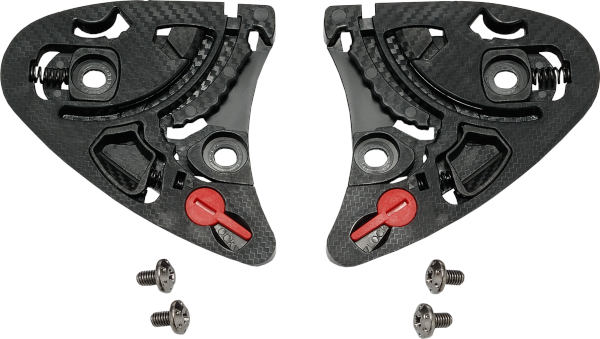 Shoei CWR-F2R visor groundplate (XPRO, NXR2), full set