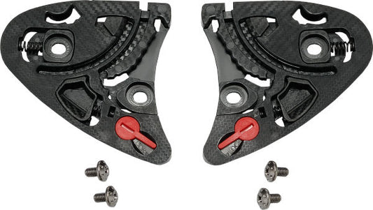 Shoei CWR-F2R visor groundplate (XPRO, NXR2), full set