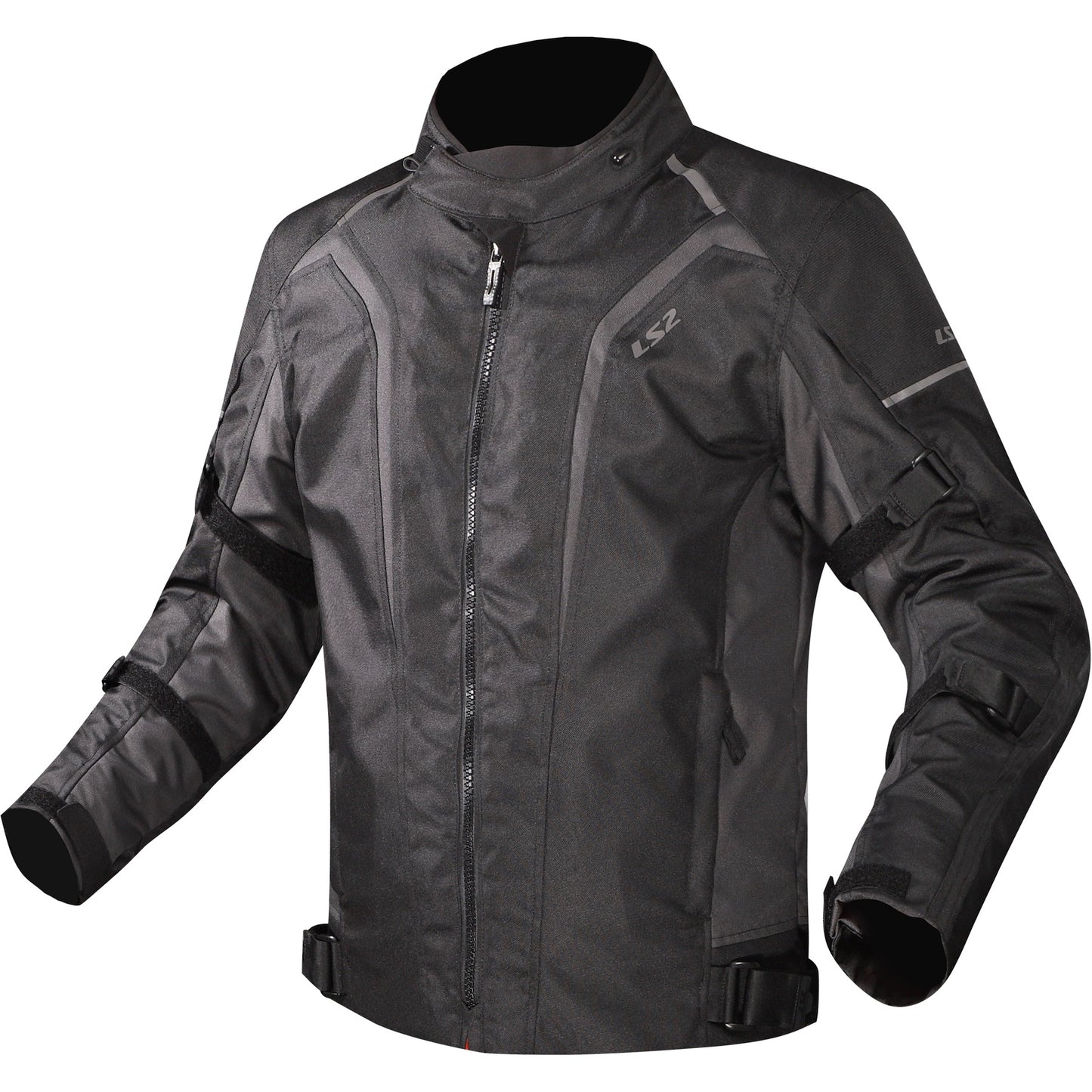 LS2 Sepang woman WP jacket, black/grey