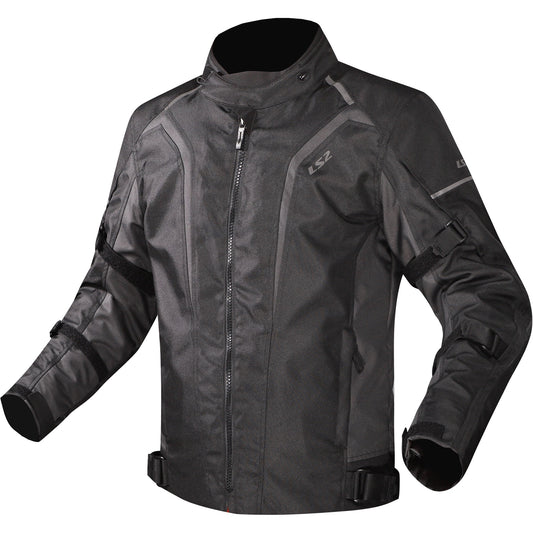 LS2 Sepang woman WP jacket, black/grey