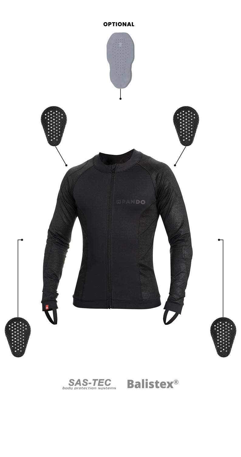 Pando Moto Shell UH03 base layer protective shirt