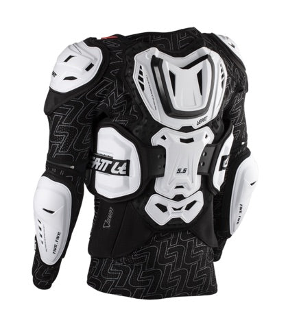 Leatt Body Protector 5.5, White