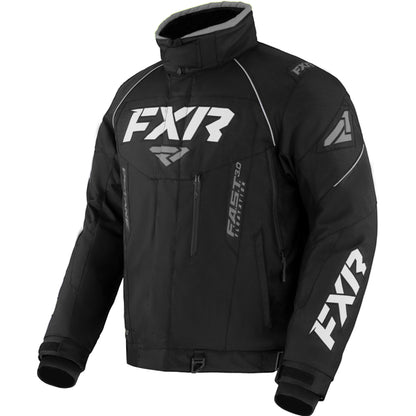 FXR Octane snowmobile jacket, black/white
