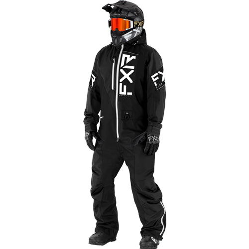 FXR Recruit Lite Monosuit, black/white