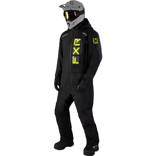 FXR recruit Lite Monosuit, black/hivis
