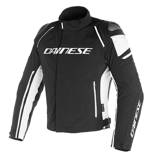 Dainese Racing 3 D-Dry takki, musta/valkoinen