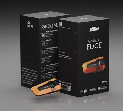 Cardo Packtalk Edge SINGLE intercom - KTM