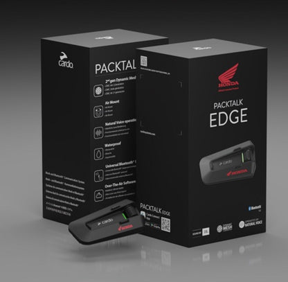 Cardo Packtalk Edge SINGLE intercom - Honda