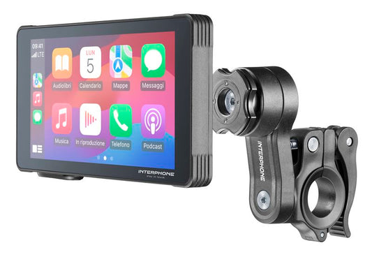 Interphone Ridesync 55 Screen CarPlay, Android Auto