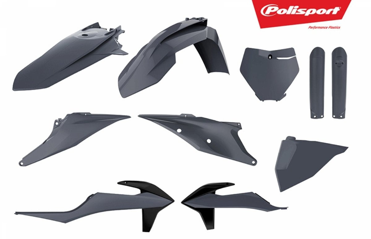 Polisport plastic kit SX/SX-F 2019- Nardo harmaa