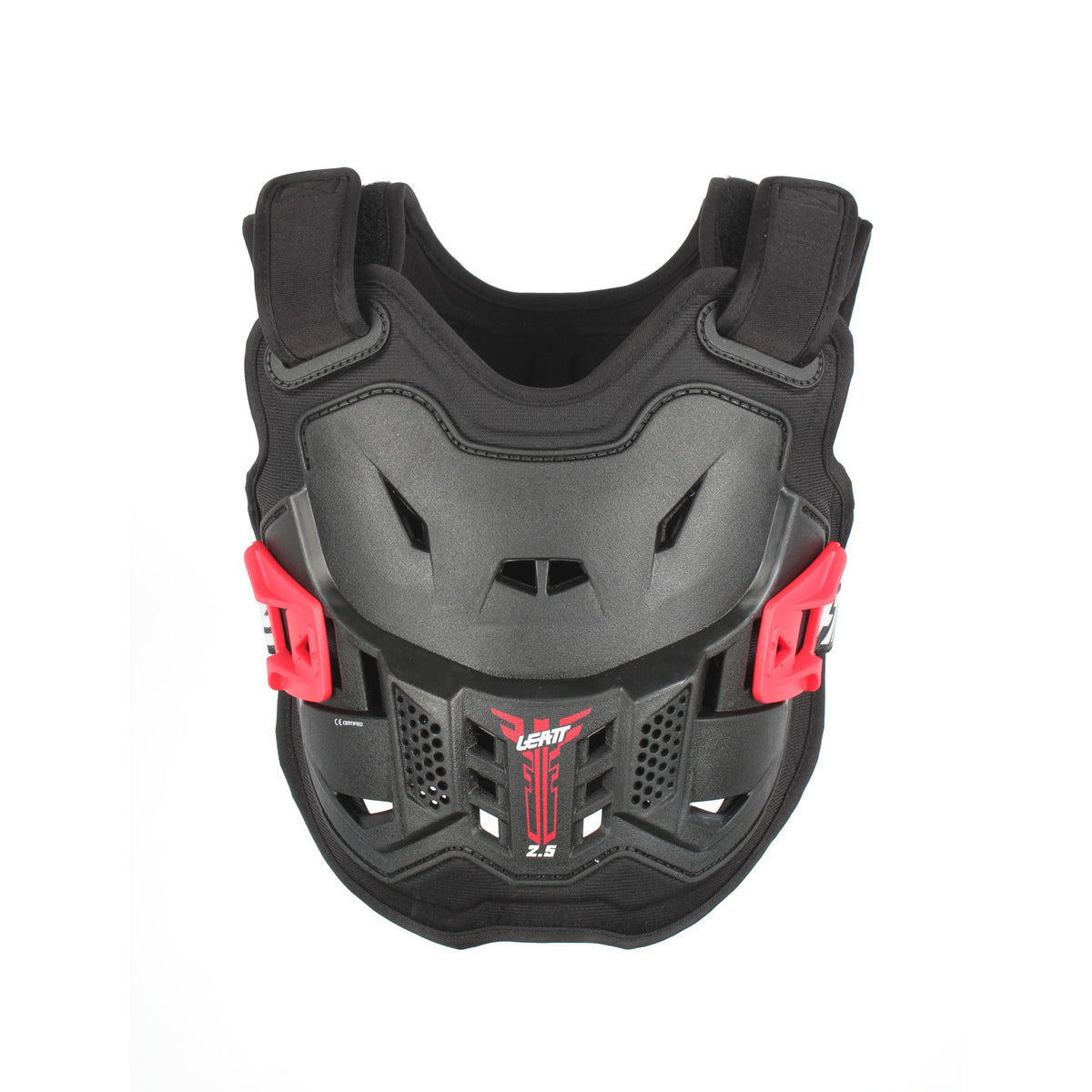 Leatt Chest Protector 2.5 Kids, black/red, 110-134cm