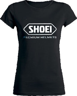 Shoei T-Shirt Lady Classic black