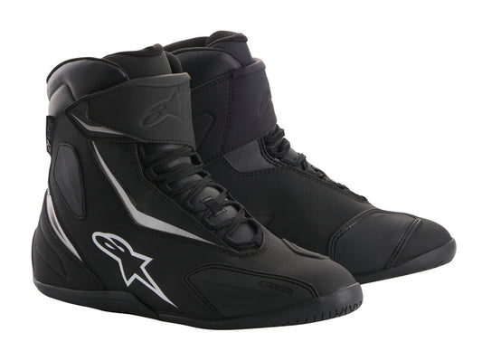 Alpinestars Fastback v2 Drystar nilkkurit, musta/valkoinen