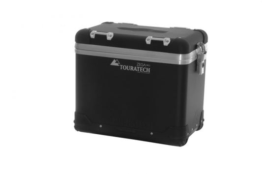 Touratech ZEGA Pro aluminum pannier "And-Black", 45 litres