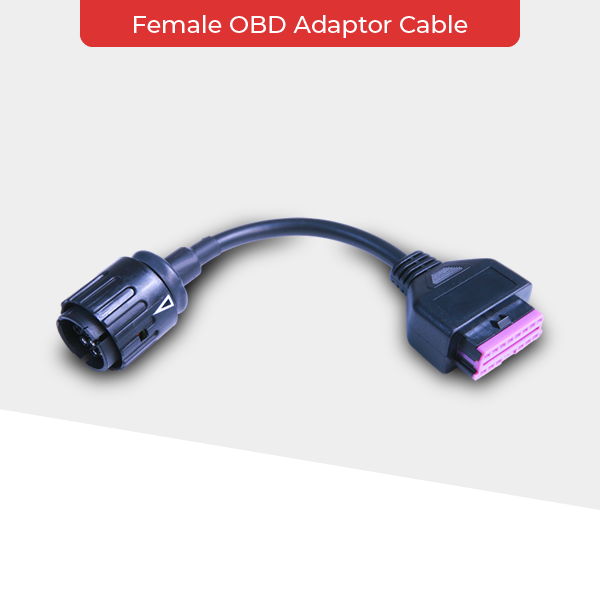 HEX Female OBD Adaptor Cable (10-pin adapter for OBD-II GS-911)