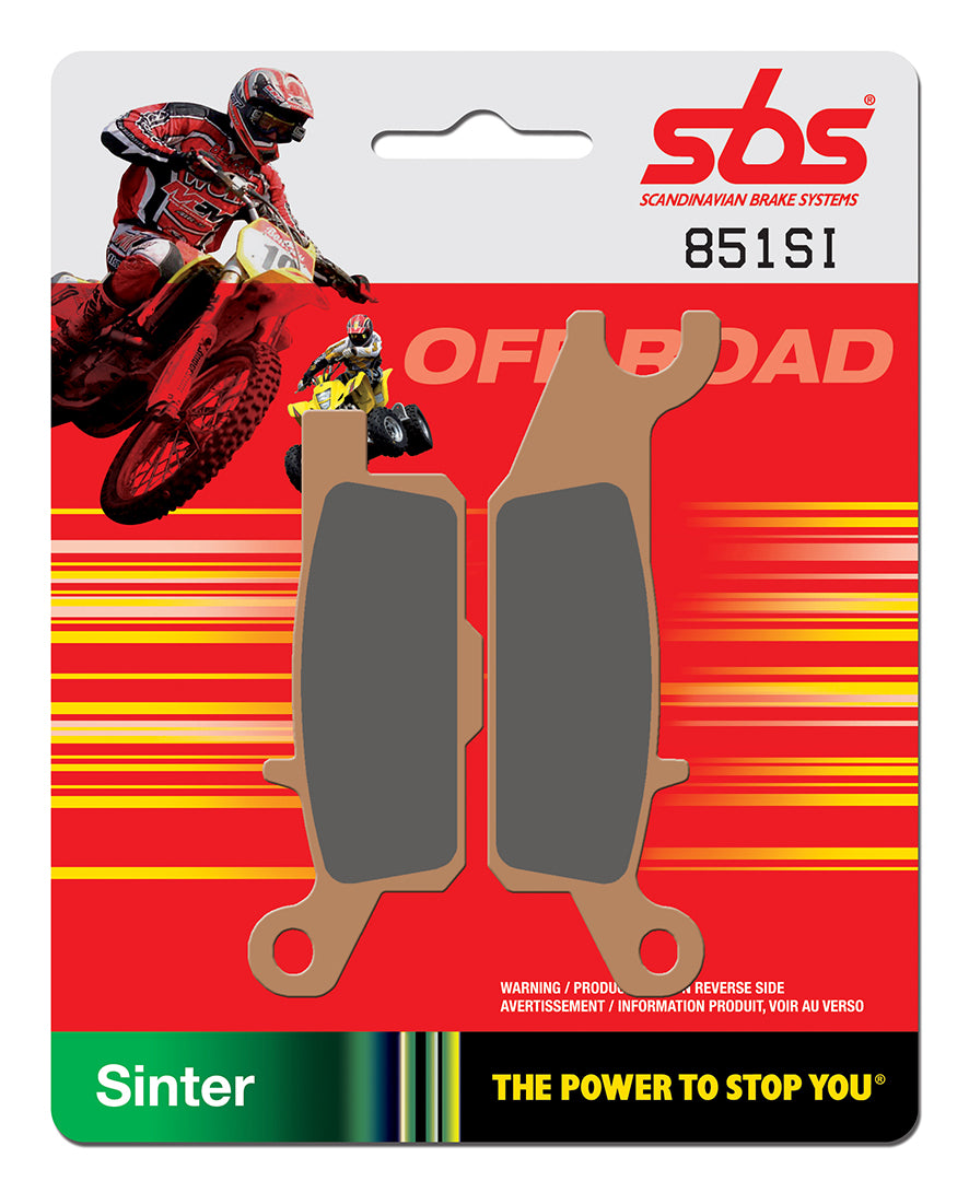 Sbs Jarrupalat Sintered Offroad 851SI