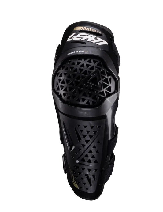 Leatt Knee & Shin Guard Dual Axis Pro, musta, pari