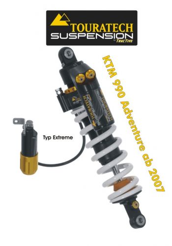 Touratech Suspension shock absorber for KTM 990 Adventure from 2007 type Extreme