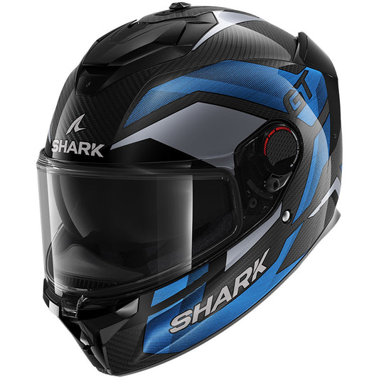 Shark Spartan GT Pro Ritmo Carbon, carbon/harmaa/sininen