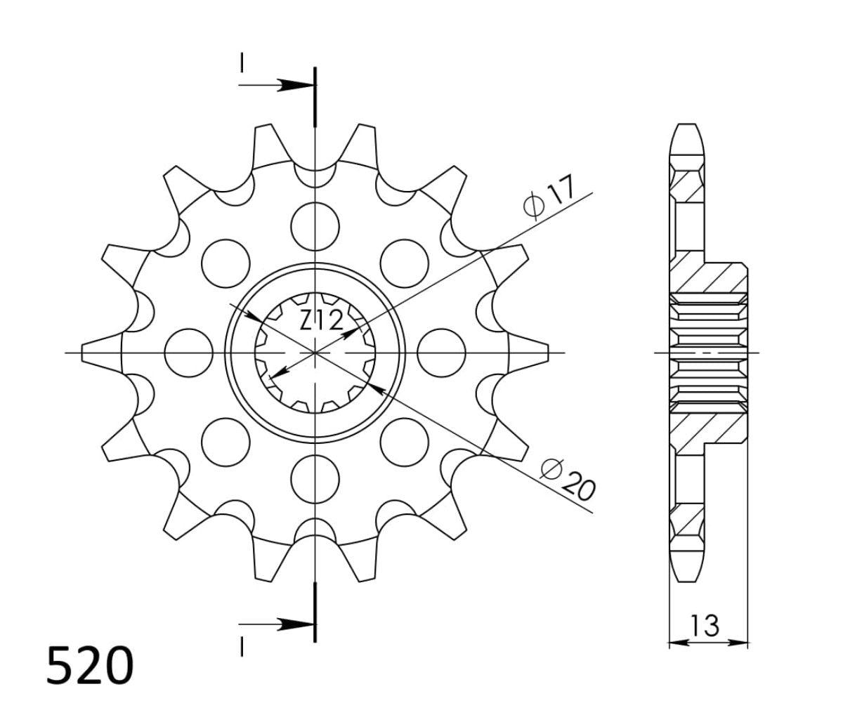 Supersprox eturatas 125-14.1