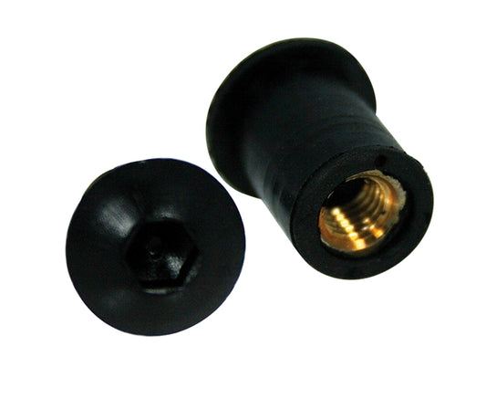 Chaft ALUMIINISET KATERUUVIT 8KPL, MUSTA