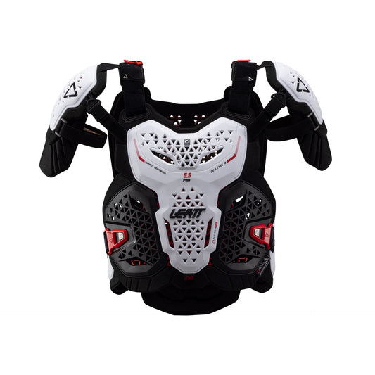 Leatt Chest Protector 5.5 Evo, white, XXL 184-196cm