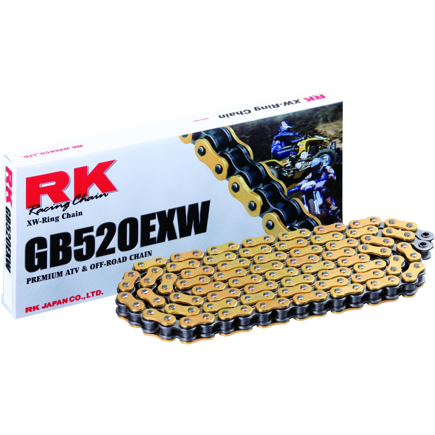 RK GB520EXW XW-rengasketju Atv/Offroad +CL (Jousil.) 520201-096