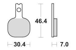 Sbs Jarrupalat Carbon Tech Taakse 655RQ