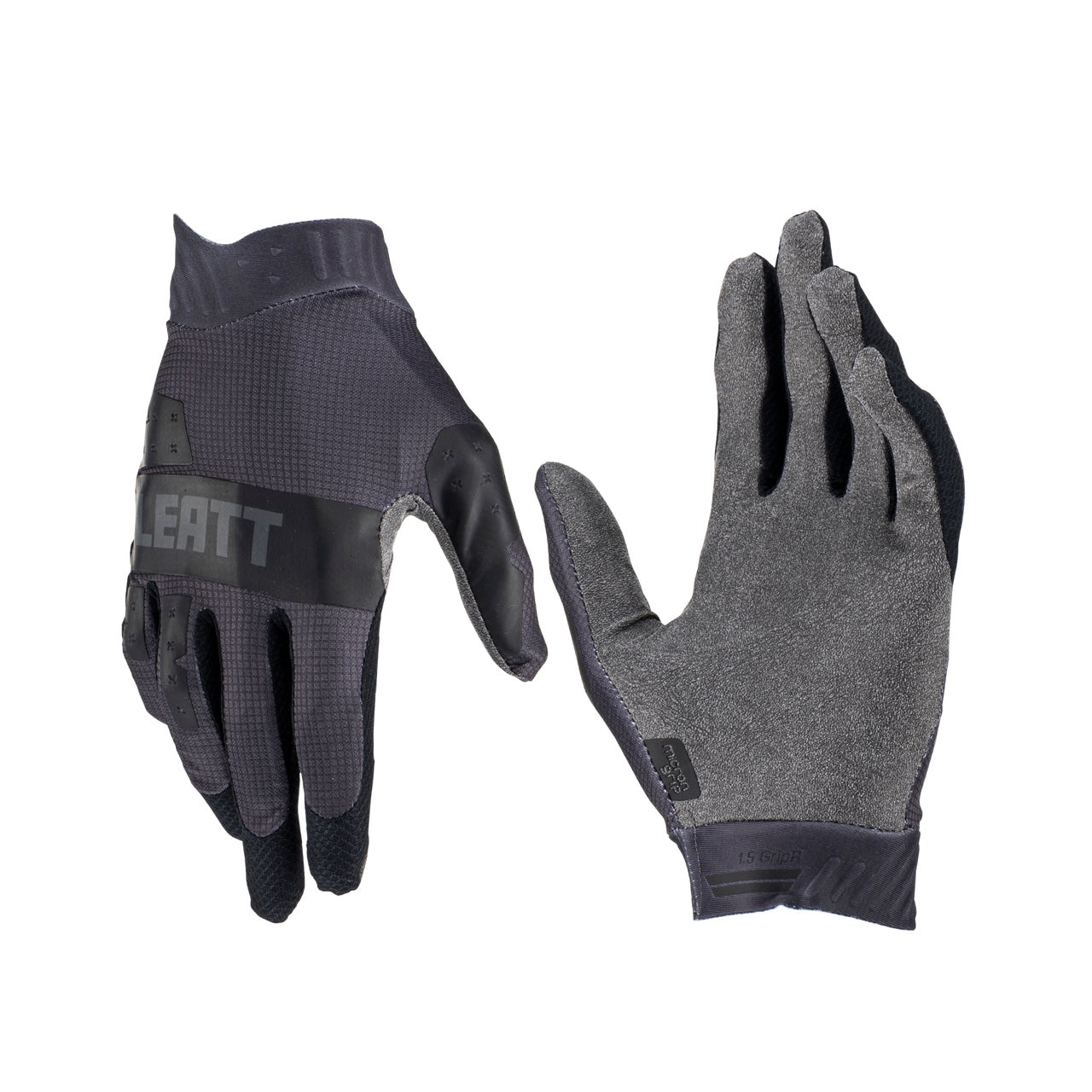 Leatt Glove Moto 1.5 GripR, Stealth grey