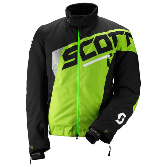 Scott Comp Pro snowmobile jacket, black/lime