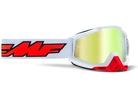 FMF Powerbomb Rocket White, True Gold lens