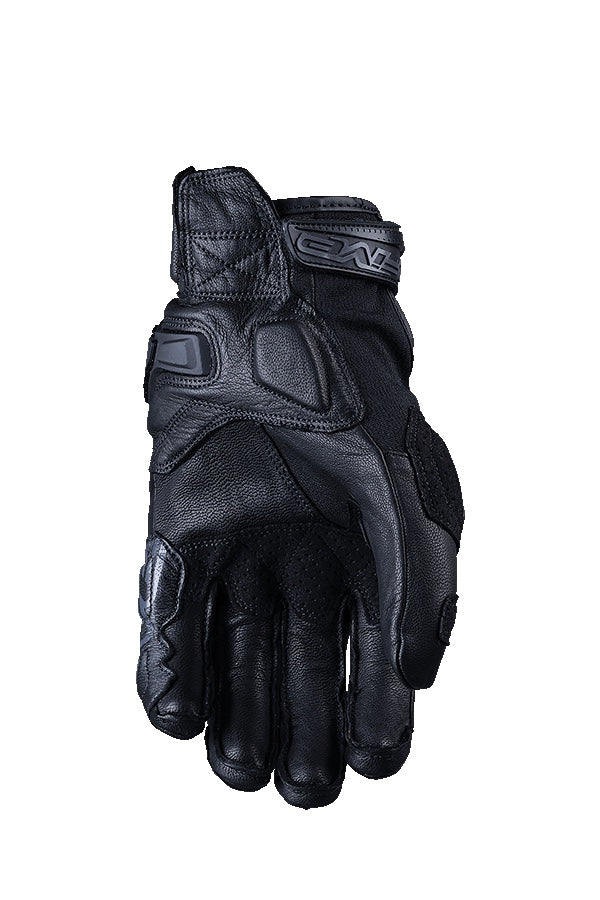 Five SF2 short leather glove, black