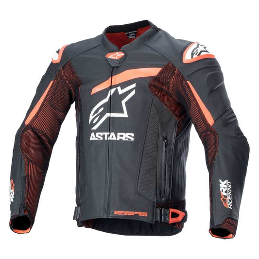 Alpinestars GP Plus R v4 Rideknit nahkatakki, musta/f.punainen