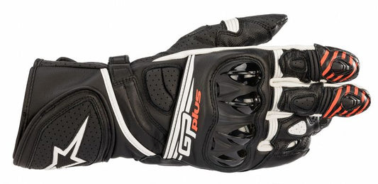 Alpinestars GP Plus R v2 leather glove, black/white