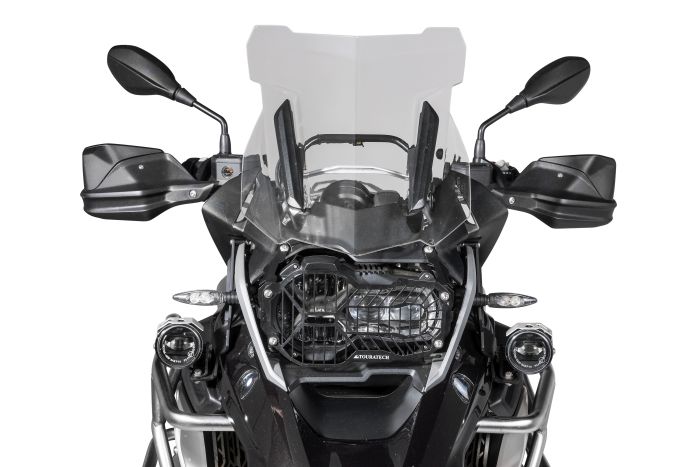 Touratech Windscreen, S, transparent, for BMW R1250GS/Adventure/R1200GS