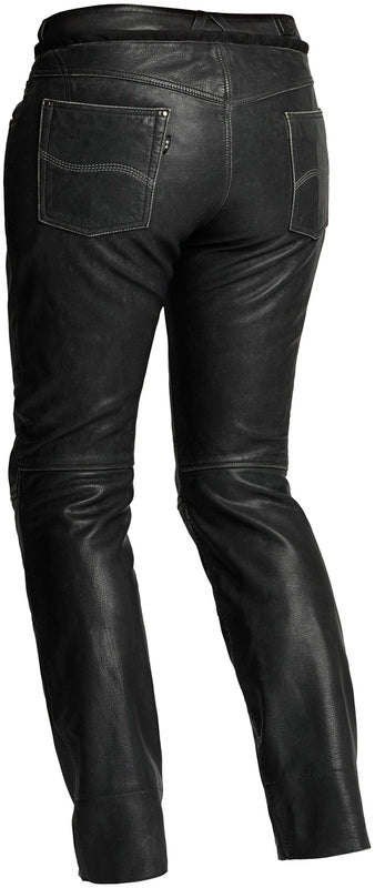 Halvarssons Seth ladies leather pant, black