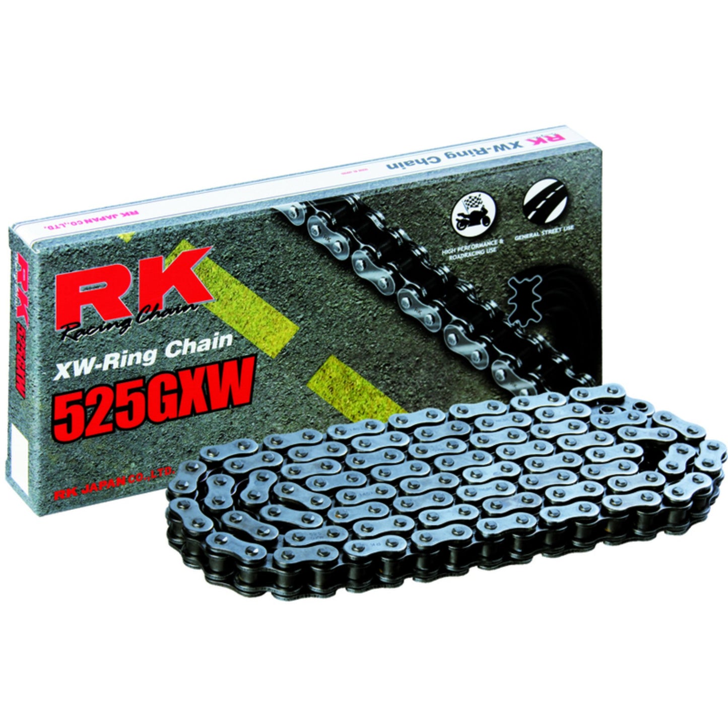 RK 525GXW XW-rengasketju +CLF(Niittil.) 525300-108