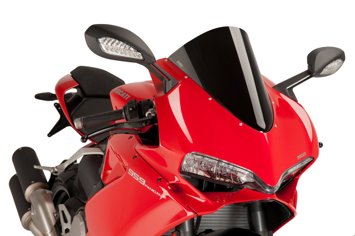 Puig Racing Screen Ducati 959-1299 Panigale/S C/Black